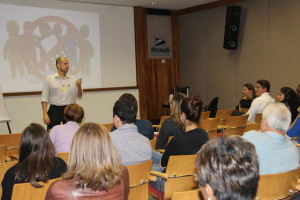 Palestra "Foco nos Parceiros e Participantes", na Petros 