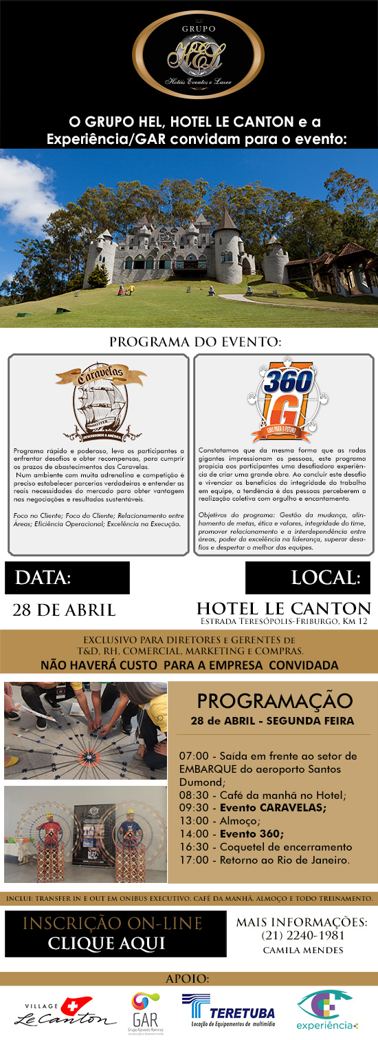 Showcase Experiencia/GAR no Le Canton